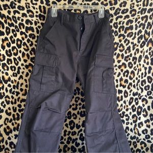 Local European Black Le Cargo Pants in size S/M